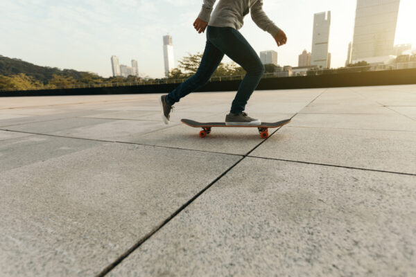 Skateboarden