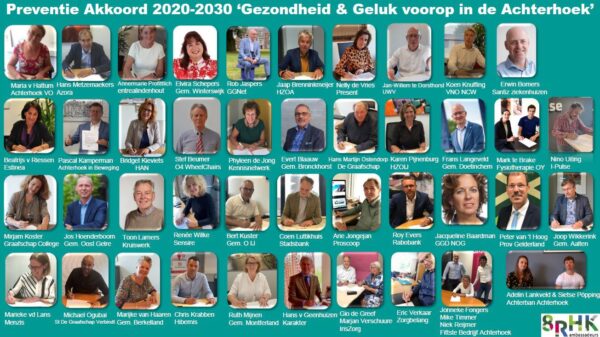 Deelnemers Preventieakkoord Achterhoek